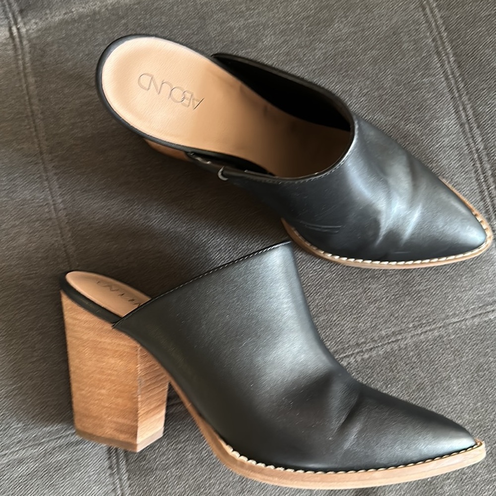 Target black mules